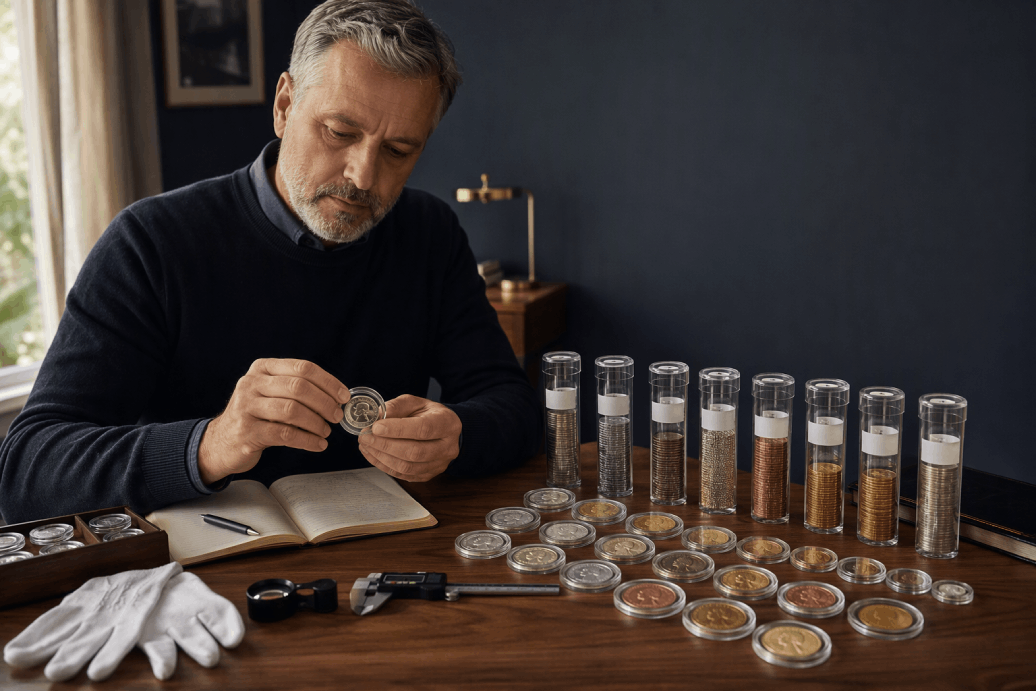 Coin Storage Examined: PVC-Free Air-Tite Capsules, Matching Tubes, and UK Delivery